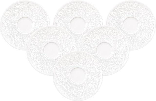 Seltmann Weiden Kombiuntertassen Nori Home Weiß 6er Set Durchmesser: 13,6 cm - Bild 1
