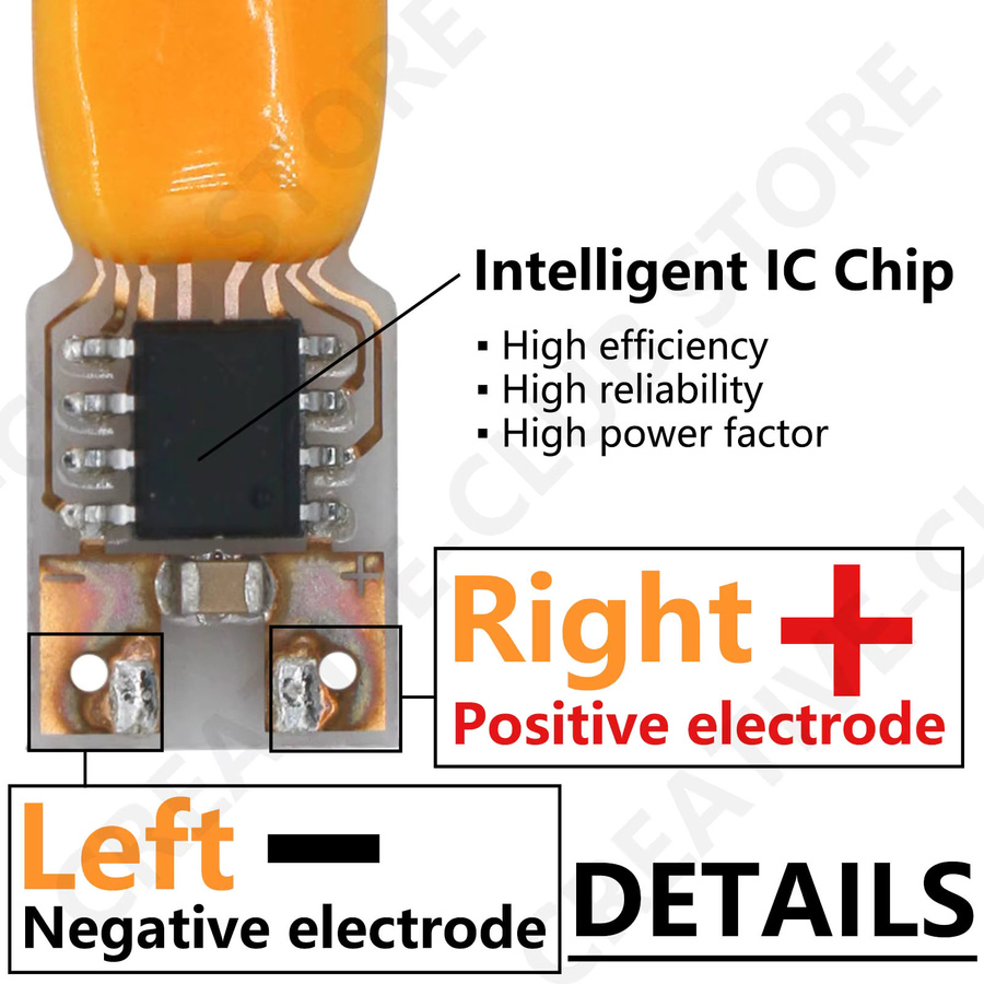 DT&ZM LED-Docht für LED-Kerzen mit flackerndem Effekt in Orange, 3 V, 2 Modi für DIY-Kerzenlicht-Zubehör - Bild 4