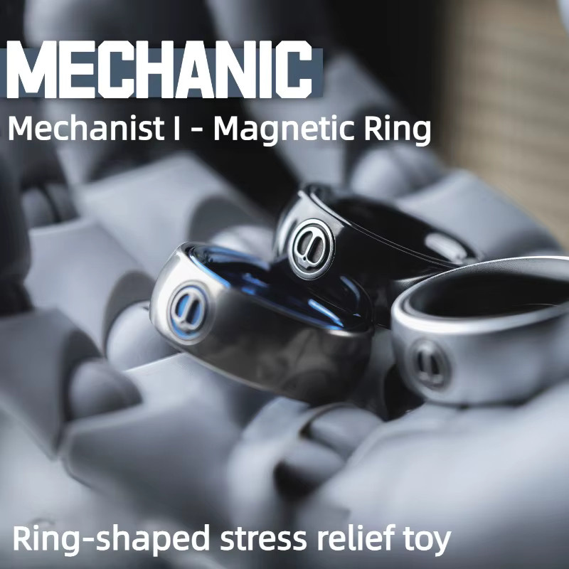 Lautie Mechanic I Magnetischer Ratschen-Fingerring, Unisex - Bild 2