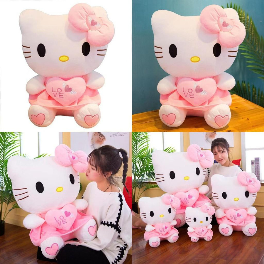 Hello Kitty Plüschtier mit kurzem Samt - Bild 4
