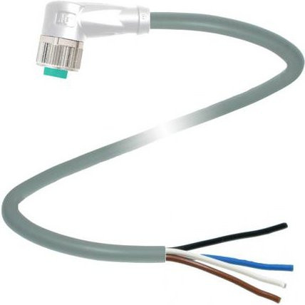 Pepperl+Fuchs 213518 Sensor-Aktor-Steckverbinder konfektioniert, grau, 4 Polzahl, 20 m Länge - Bild 1