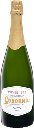 Codorniu Cava Cuvee 1872 brut Schaumwein 0,75 l