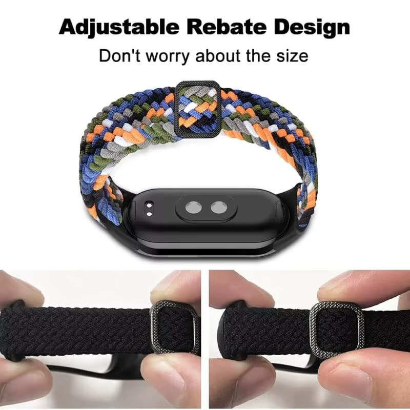 Xiaomi Armband, Nylon, geflochten, Multicolor, Unisex - Bild 3