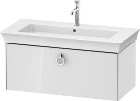 Duravit Waschtischunterschrank ohne Aufsatz White Tulip Weiß Hochglanz B/H/T: 98,4 x 41 x 45,8 cm - Bild 1