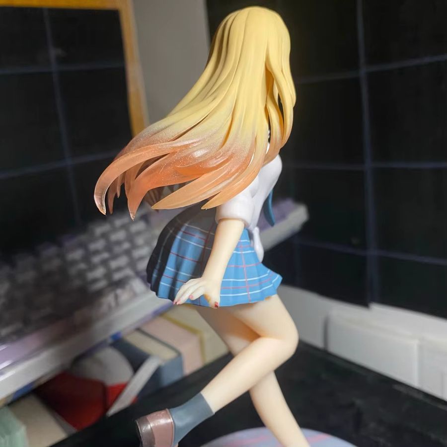 My Dress Up Darling Marin Kitakawa Anime Figur in Uniform, Multicolor PVC Modell, Höhe: 18,5 cm - Bild 3