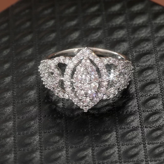 YoYo Versprechensring, Silber, Zirkonia, Damen - Bild 1