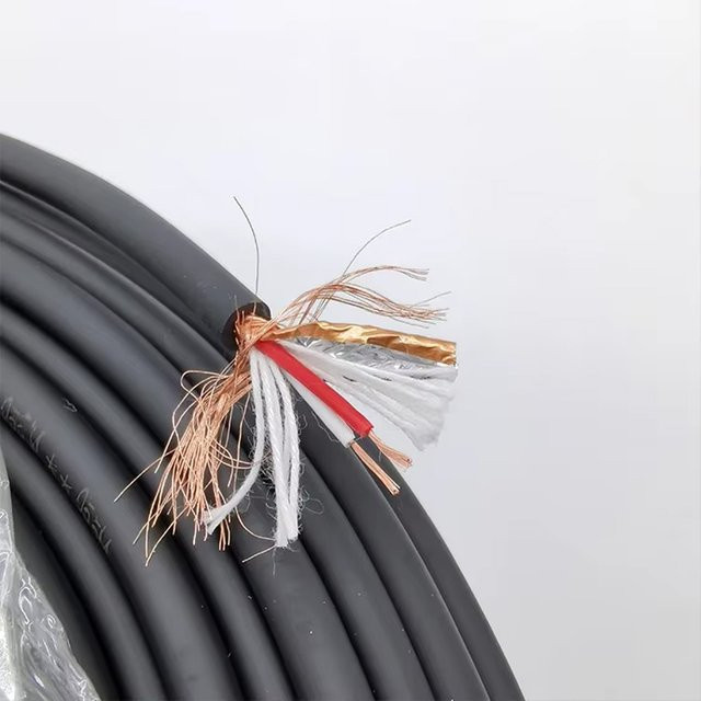 HUALIWEN Mikrofonkabel in Schwarz mit 128-facher Wicklung für Mikrofone, Mischpulte und Audio-Signale - Bild 1