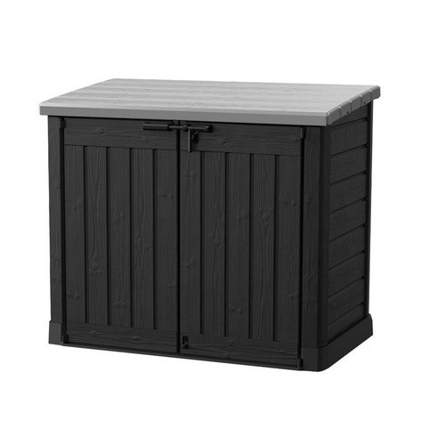 Keter Aufbewahrungsbox Store It Out Max in Anthrazit/Grau mit 1200l Volumen, B/T/H: 145,5 x 82 x 125 cm - Bild 2