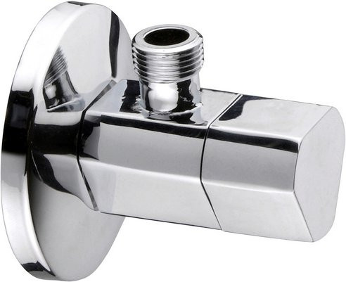 Cornat Eckventil aus Messing in Silber, 1/2 Zoll - Bild 1