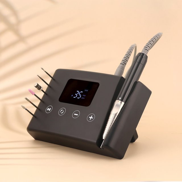 SIMINAIL Elektrische Nagelbohrmaschine 2-in-1, 85 W, mit Bit-Set - Bild 1