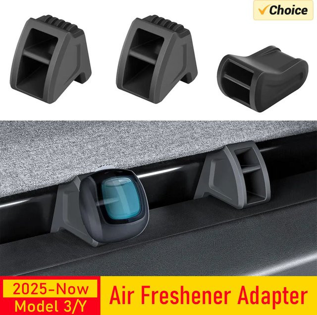 USVOTOV Lufterfrischer-Adapter für Tesla Model 3 Y Juniper 2025 2026, Aromatherapie-Clip für den Luftauslass - Bild 1