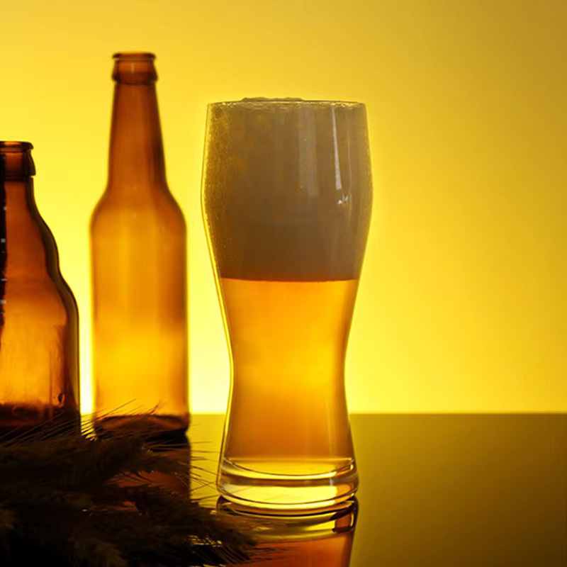 HeY LiLac Eli Premium Craft Beer Glas, transparentes bleifreies Kristallglas, 470 ml - Bild 4