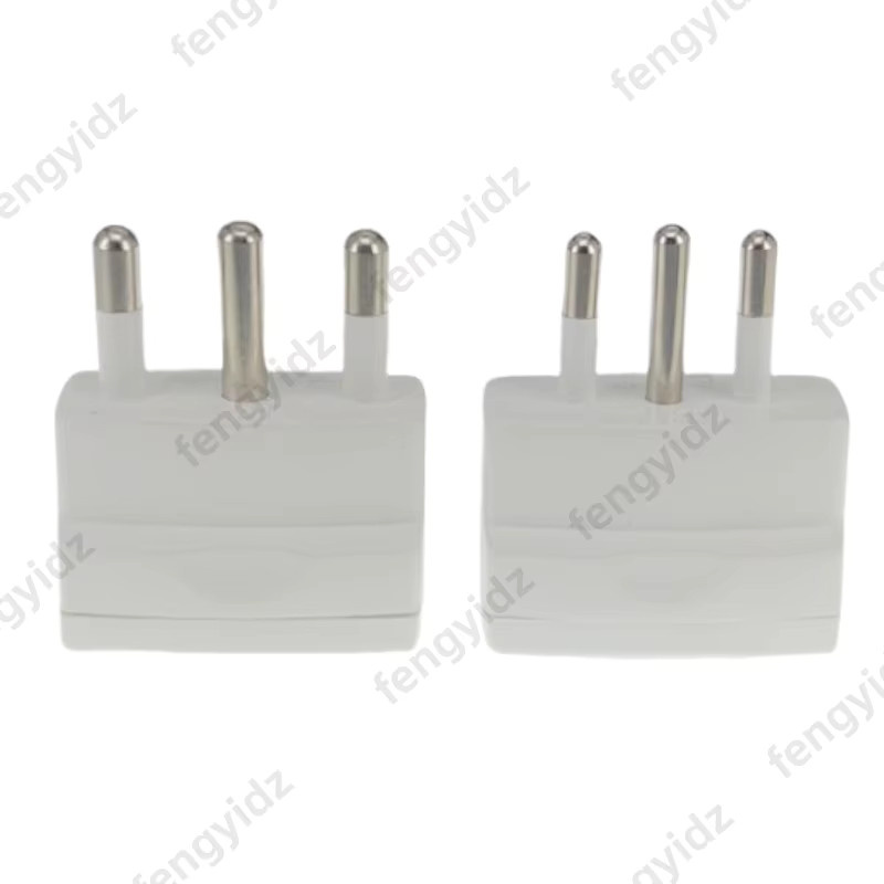Fengyidz EU 4,0mm zu Italien Mini-Reisestecker-Adapter Typ L in Weiß - Bild 1