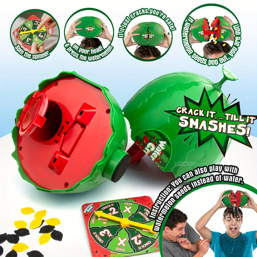 Houspace Wassermelonen-Crush-Spiel Exploding Watermelon Brettspiel - Bild 3