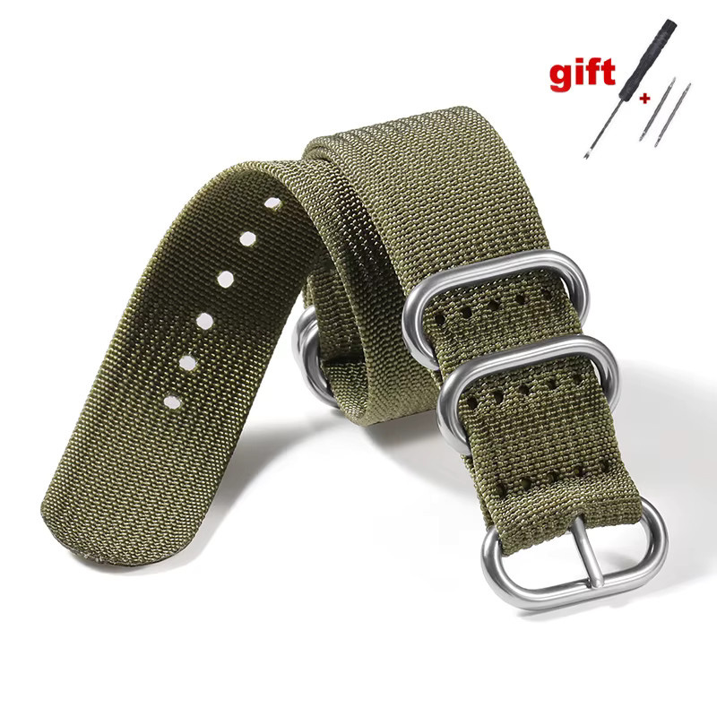 Uhrenarmband Nylon, Textil/NATO, Unisex - Bild 3