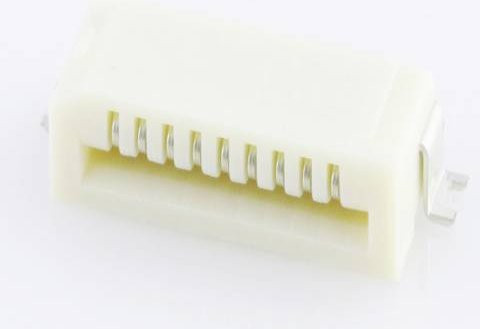 Molex Buchsenleiste Standard Weiß mit 9 Polstellen und 1,00 mm Rastermaß auf Tape-Rolle - Bild 1
