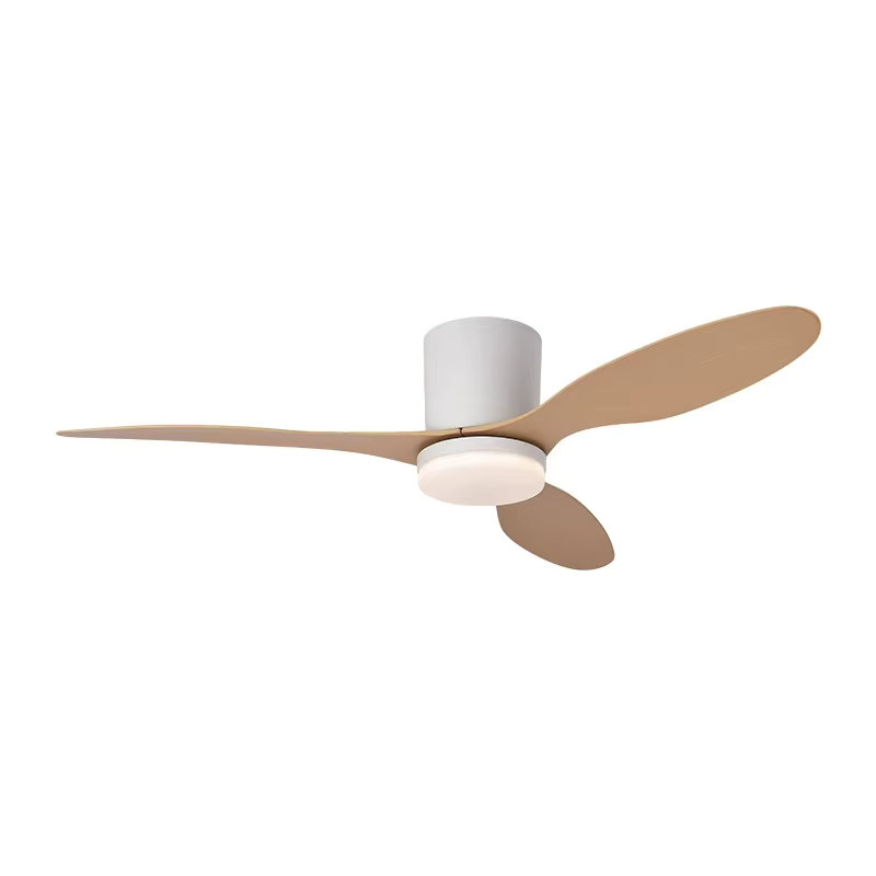 Moderner LINCCW LED-Deckenventilator in Weiß mit Gleichstrommotor, Fernbedienung und Timer für Schlafzimmer und Esszimmer - Bild 2