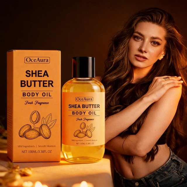 OceAura Körperöl Sheabutter, 100 ml, Unisex - Bild 1