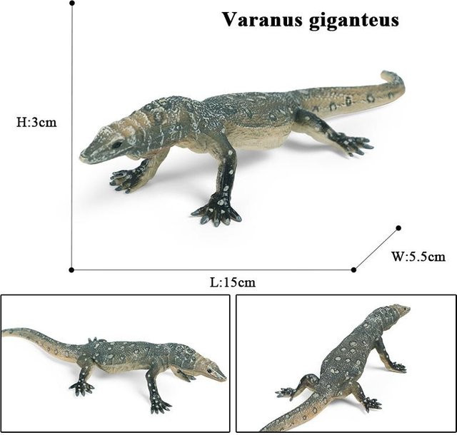 Oenux Simulation Reptil Eidechse Chamäleon Geckos, Actionfigur, ab 3 Jahren - Bild 1