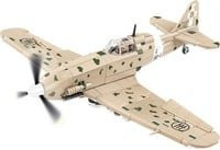 COBI Konstruktionsspielzeug Macchi C.202 Folgore Jagdflugzeug in Grün und Sandfarben - Bild 1