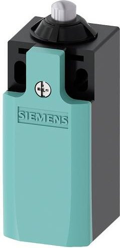Siemens Positionsschalter 3SE5212-0KB01 mit Edelstahlstößel und Kuppenstößel, IP66/IP67, Edelstahl - Bild 1