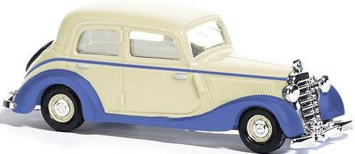 Busch Modellauto Mercedes Benz 170V in H0 Maßstab zweifarbige Ausführung - Bild 1