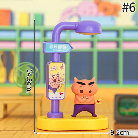 Yiran toy 1 Crayon Shin Chan Nachtlicht Spielzeug, sprachgesteuert, mit Licht