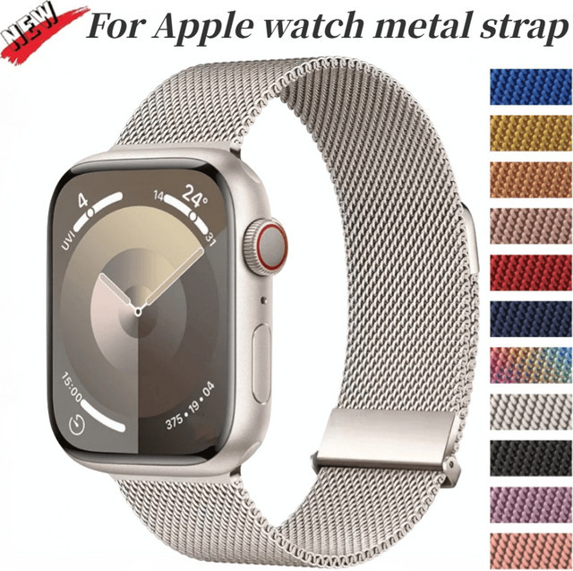 Uhrenarmband Milanaise, Edelstahl, Silber, Unisex - Bild 1