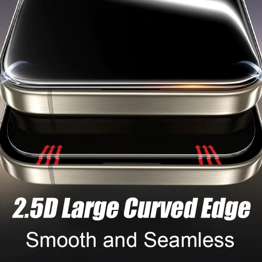 DIXSG 3er-Set Anti-Spionage Panzerglas für iPhone 17 16 15 14 13 12 11 Pro Max Plus XR XS mit einfacher Installation und Staubschutz, Transparent - Bild 5