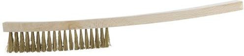 KS Tools BRONZEplus Drahtbürste aus Aluminium in Bronze und Gold, Länge: 35 cm - Bild 1