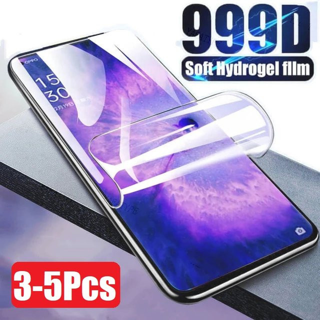 3-5 Stück Hydrogel Display Schutzfolien für Huawei P50 P60 P40 P30 P20 Mate 60 Pro 20X 40 Lite und P Smart 2019, transparent - Bild 1