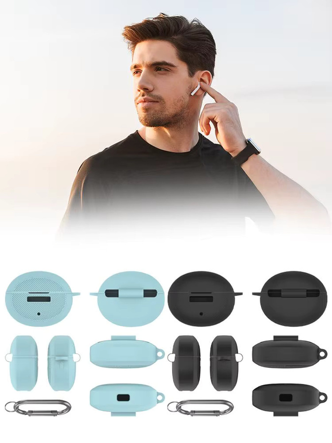 Silikonhülle für OnePlus Buds 4 mit Schnalle zur staubgeschützten Aufbewahrung - Bild 5