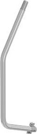 Handlauf für Podestleiter Krause Stabilo Professional in Silber für 3 + 4 Stufen - Bild 1