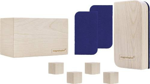 Magnetoplan Whiteboard-Zubehörset Serie Wood, 8-teilig, aus FSC-zertifiziertem Holz in Natur - Bild 1