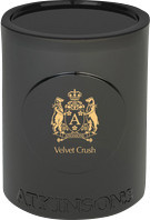 Atkinsons Velvet Crush Duftkerze Schwarz mit floralen und holzigen Noten - Bild 1