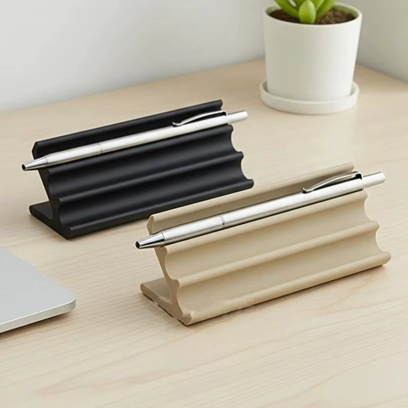 CHENJ 3D-gedruckter Büro-Desktop-Organizer im Ins-Stil als moderner Stifthalter aus Kunststoff - Bild 1