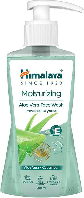 Himalaya Aloe Vera Gesichtswaschgel, 200 ml, Alle Hauttypen - Bild 1