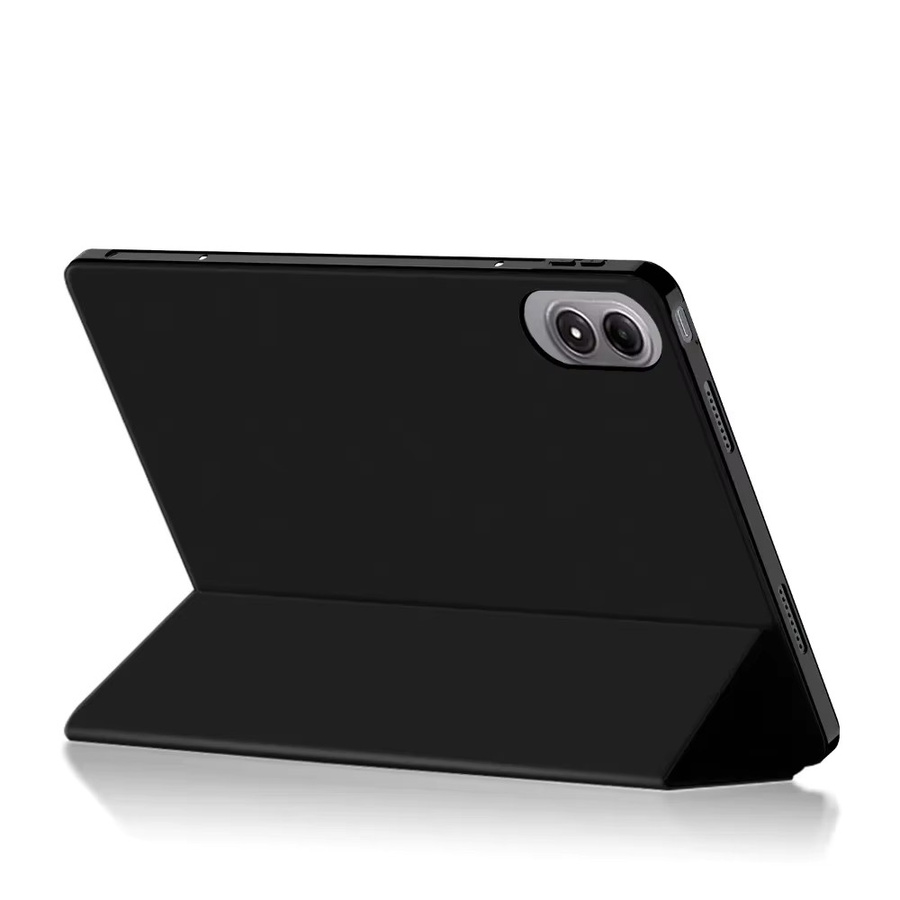 Smart Case für Xiaomi Redmi Pad 2 Pro 12,1 Zoll 2025 in Schwarz mit magnetischem Lederständer und weicher TPU-Rückschale - Bild 2