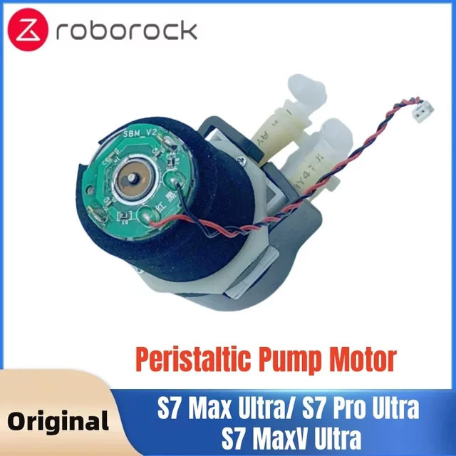Original Onyx3 Peristaltikpumpenmotor für Roborock S7 MaxV Ultra, S7 Pro Ultra und S7 Max Ultra Staubsaugerzubehör in Schwarz - Bild 1