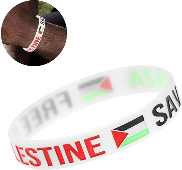 Armband VoyageLug, Silikon, Weiß, Unisex - Bild 1