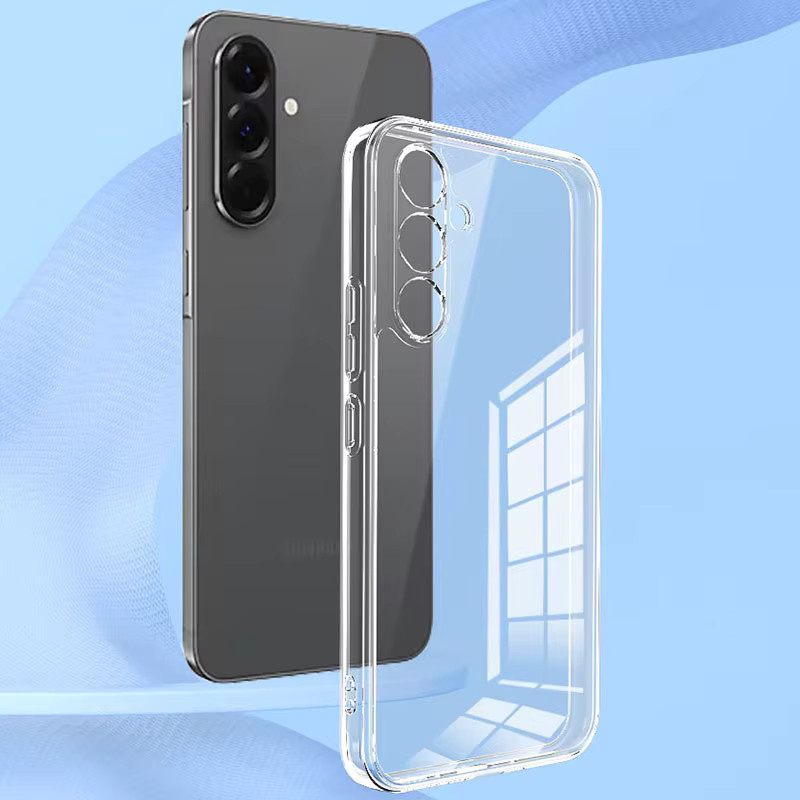 Transparente Silikon Handyhülle als Soft Case für Samsung Galaxy S26 S25 S24 S23 S22 Ultra sowie Samsung A55 A35 A15 A56 A36 - Bild 4