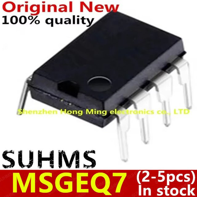 MSGEQ7 MSGE07 DIP-8 integrierter Musiksequenzer in Schwarz (2–5 Stück) - Bild 1