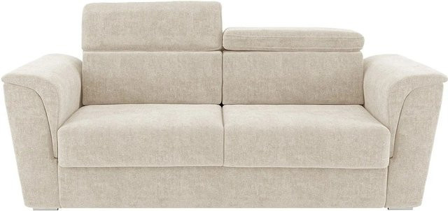 Schlafsofa Rizora von Vente-unique in Beige mit 230 cm Breite - Bild 1