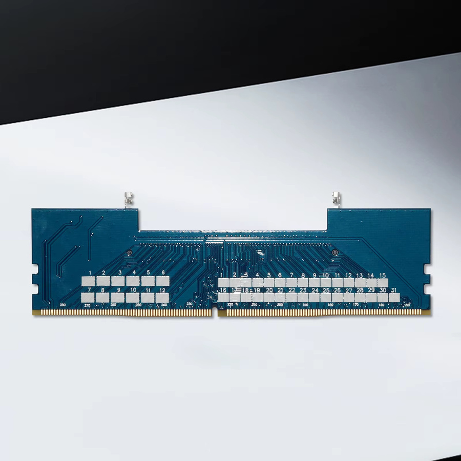 ALLOYSEED RAM Konverter Adapter von Laptop DDR4/DDR3 SODIMM zu Desktop DIMM in Blau - Bild 2