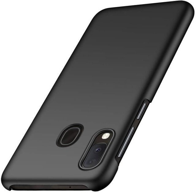Anccer Ultradünne Schutzhülle für Samsung Galaxy A20E in Schwarz - Bild 1
