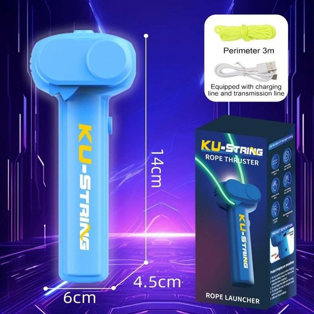 Discover Intime Launcher Schleife Seil Spielzeug, blau, ab 6 Jahre - Bild 1