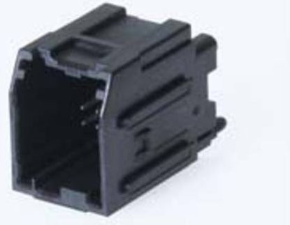 Molex Stiftgehäuse-Platine 346900080 in Schwarz - Bild 1