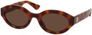 Gucci GG 1579S Sonnenbrille, Vollrand, oval, Kunststoff, braun, Damen - Bild 1