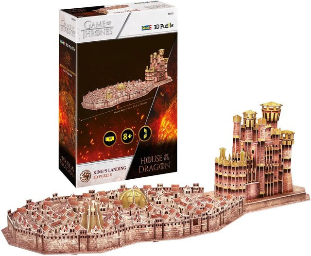 Revell House of the Dragon King's Landing 3D Puzzle - Bild 2