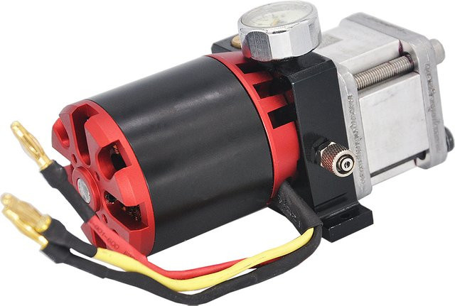 MOTIVE-RC HUINA Hochdruck Hydraulische Getriebeölpumpe mit Regelventil für RC Bagger Lader Teile - Bild 1